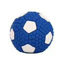 Pet Soft Latex Squeak Sound Molar Ball Dog Interactive Chew Toys (Football) A