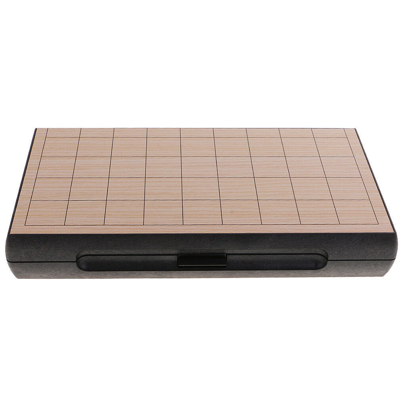 Portable Japanese Chess Game Set Shogi with Folding Magnetic Checkerboard