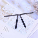 Microblading Eyebrow Stencil Makeup Reusable Measuring Shaper Tattoo RulerHP
