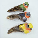 12pcs Artificial Foam Feather Birds DIY Crafts Ornament Home Garden Decor