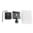 QR-50 Quick Release Plate + QR Clamp Adapter Fit for Arca-Swiss DSLR Camera