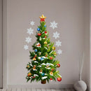 Christmas Tree Stars Removable Wall Stickers Art Decals Mural DIY for Room  B7H4