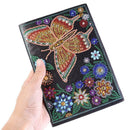 DIY Butterfly Special Shaped Diamond Painting 50 Pages Sketchbook Notebook