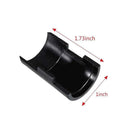 50Pcs Plastic Clip Metal Tube Split Sleeves Wire Shelf Lock Locking Clip Set