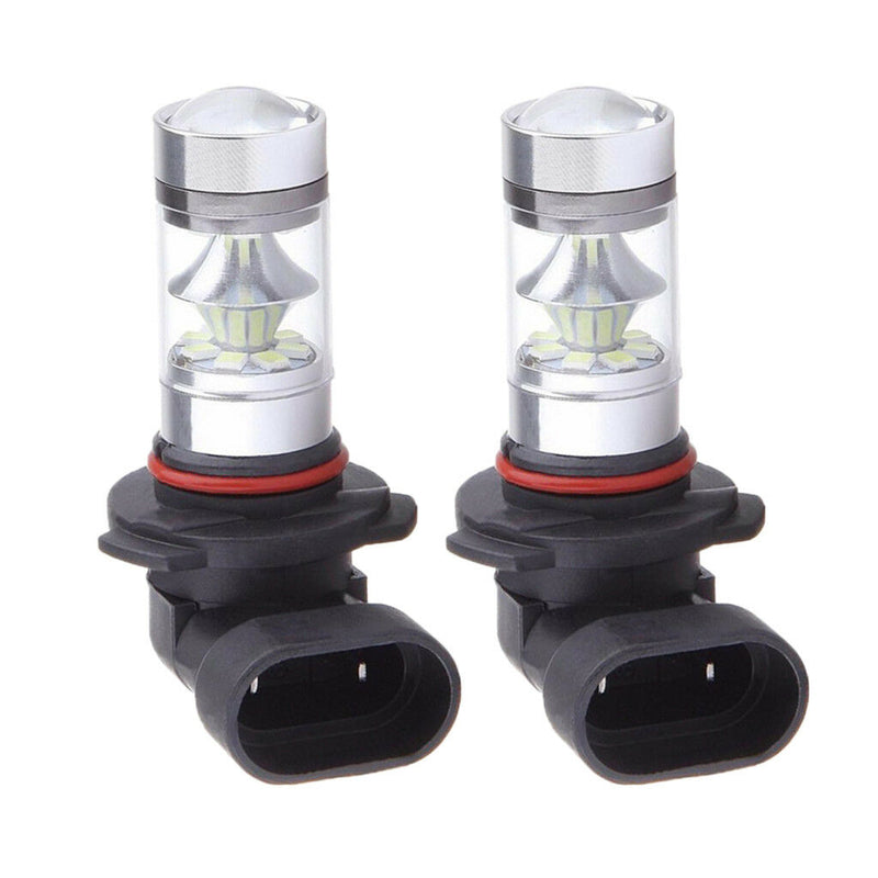 2pcs Ice Blue H10 9145 100W Auto Car Head Light Lamp LED Bulb Quick Response