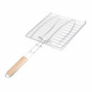 Stainless Steel Outdoor BBQ Net Grilled Fish Net Grilled Meat Clip Barbecue Tool
