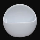 Wall Soap dish / soap box in Plastic with Suction Cup, White