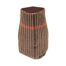 4 Pcs Knitted Furniture Socks 6.3 to 9.8 Inch Furniture Feet Caps Covers Brown