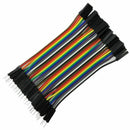 3X 40pcs 10cm Male To Female Dupont Wire Jumper for Arduino Breadboard W2E2