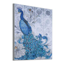 5D DIY Special Shaped Diamond Painting Peafowl Cross Stitch Embroidery Kits