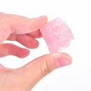 1 set Natural crystal stone seven chakras Black cloth bag large grain unpolS Ew