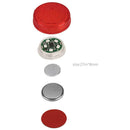 2pcs LED Car Door Warning Lights Anti Rear-end Collision Lamps (Red 3LED)