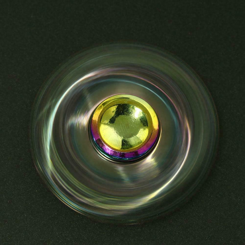 Luminous Fidget Spinners Pentagon Finger Gyro Stress Relief Toys