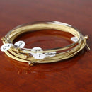 Set of 6 High Quality Bronze Acoustic Guitar Strings (Extra Light Gauge)