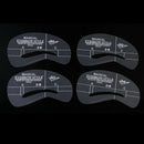 24 pieces 6 Sets Eyebrow Stencil Eyebrow Care design template makeup beauty