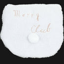 White Sheep Design Press Stud Button Pet Dog Poodle Coat Costume L