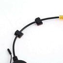 100 pcs Adhesive Cable Clips Wire Clamps Car Cable Organizer Cord Tie Holde P3X5