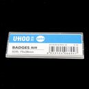Simple Decent ID Badge Holder Name Badge Name Tag Holder &Pin Waterproof L