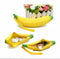 Novelty Silicone Portable Banana Coin Pencil Case Purse Bag Wallet Pouch .AU