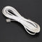 White 6P2C RJ11 Long 6m (20 ft) Phone Extension Cord RJ11 White RJ11 6P2C m N9E5