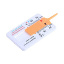 Tyre Tread Depth Gauge Car Caliper Motorcycle Trailer Wheel Measure Tool A
