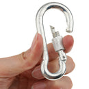 Carabiner Hook Clip Hammock Locking Carabiner Heavy Duty 600kg Screw
