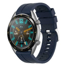 Sports Silicone Watch Band for Huawei Watch GT/GT Active 46mm (Dark Blue) A