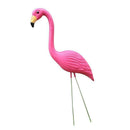 Pack of 1 Lifelike Plastic Flamingo Statue Garden Sculpture Yard Decoration