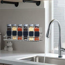 Waterproof Stainless Steel Vacuum Sucker Storage Rack Wall Hanger Shelf