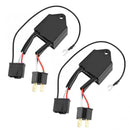 2PCS LED Negative Converter Polar Switch Harness Adaptor Reversed Polarity H4
