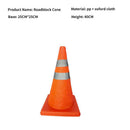 Reflective Cone 40Cm Warning Reflective Cone Traffic Movement Retractable C