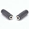 2PCS Stereo 3.5mm 1/8" Aux Female to Female F/F Jack Audio Coupler Converter  TE