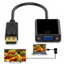 Display Port DP Male to VGA Female Video Converter Adapter Cable For PC Laptop