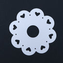 Slide Heart DIY Metal Scrapbook Craft Embroidery Cutting Die