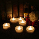 LED Candle Lights 6 Keys Electronic Remote Control Tea Flamel Rechargeable I9R1