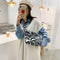 Animal Pattern Shoulder Underarm Bag Women Plush Top-handle Handbag (7)