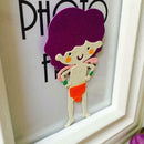 Cartoon Girl Metal Cutting Dies Stencil DIY Scrapbook Embossing Craft Gift