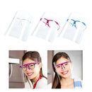 3 Pieces Full Face Shield Reusable Goggles Face Cover Visor Hat Dustproof