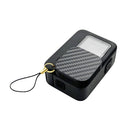 Lens Cap for GoPro Hero 9 Black Carbon Fiber Texture Lens Protective Cover A