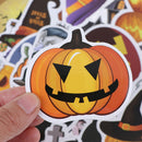 25Pcs/set Happy Halloween Christmas Stationery Stickers Waterproof PVC Sticke JR