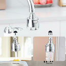 Rotatable Tap Aerator Sink Shower Faucet Bubbler (Long 2-piece Shower)