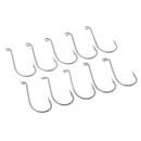 10pcs Saltwater Fishing Hooks Crab Hooks Big Game Stainless Steel Hooks 04