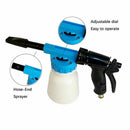 Foam Lance Cannon Spray Gun Kit Car Wash Uses Pipe 1L Hose Sprayer L1K6