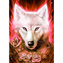 5D DIY Full Drill Diamond Painting Wolf Embroidery Mosaic Craft Kit Decor