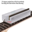 Guitar Fret End Bevel File Luthier 35 & 90 Deg Guitar Polishing Grinding, Dual