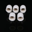 5 Pieces white 20mm dia 90 angle degree elbow pvc pipe adapter  ME