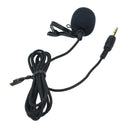External Lavalier Lapel Clip-on Condenser Microphone For GoPro Hero 3 3+ 4 -