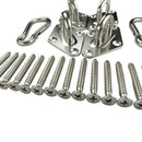 Shade Sail Hardware Kit For Triple-cornered Sail/Rectangle Sail Installatio