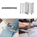 21Pc Metal Sewing Gauge Hem Clips with Guides for Tailor Dressmaker Assorted