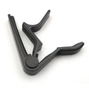 Quick Change Clamp Metal Classic Tone Adjusting Capo Guitar Parts (Black)